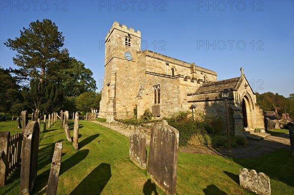 The Norman church of Lastingham church