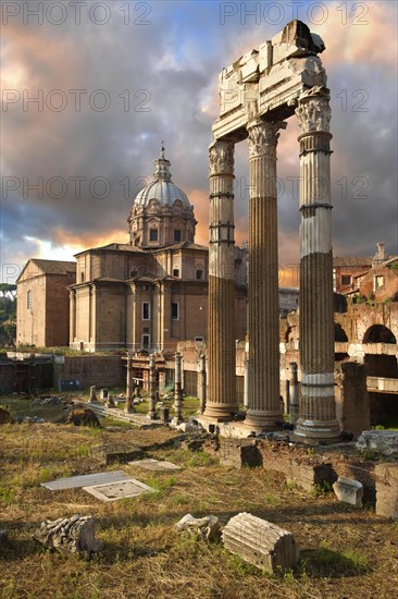 The Temple of Castor and Pollux