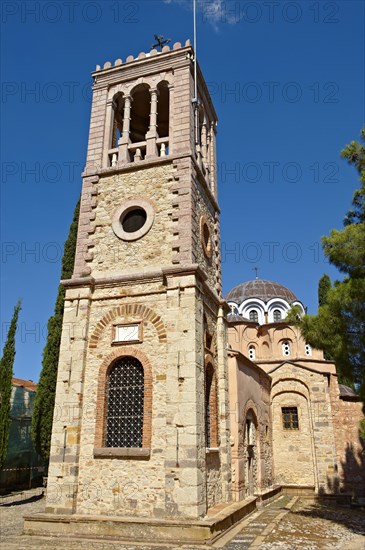 Byzantine church of Nea Moni built by Constantine IX and Empress Zoe after the miraculous appearance of an Icon of the Virgin Mary at the site