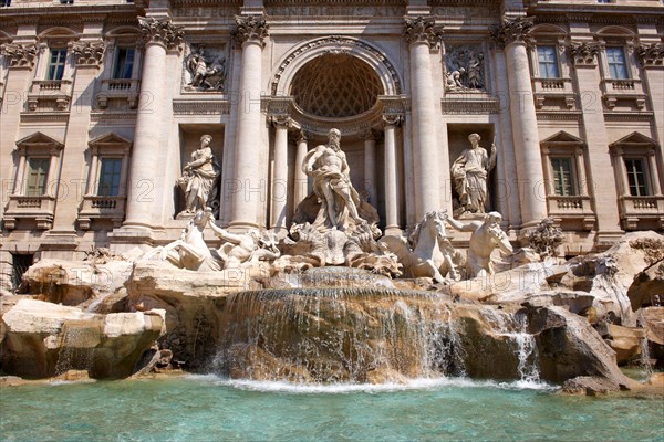 The Baroque Trevi Fountain