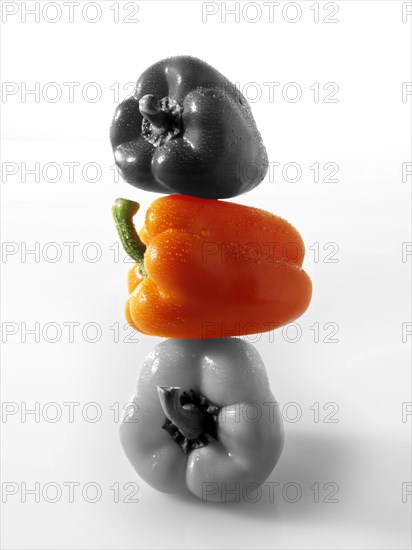 Mixed fresh bell peppers