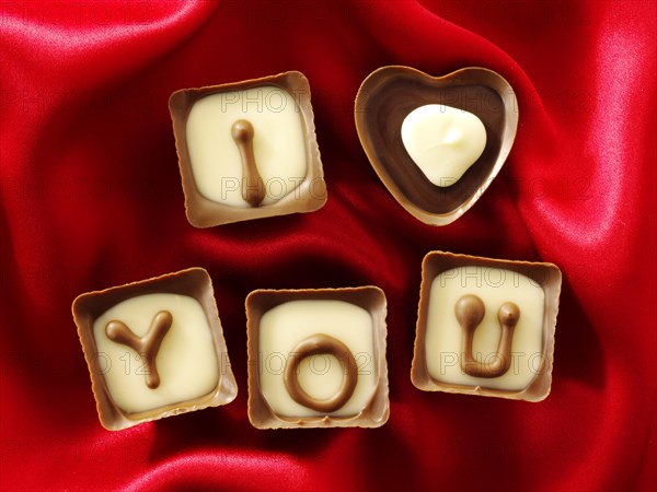 I love you' chocolates