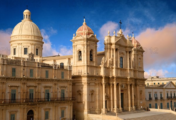 Restored Baroque cathedral of San Nicolo