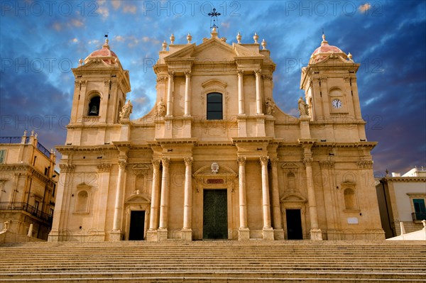 Restored Baroque cathedral of San Nicolo