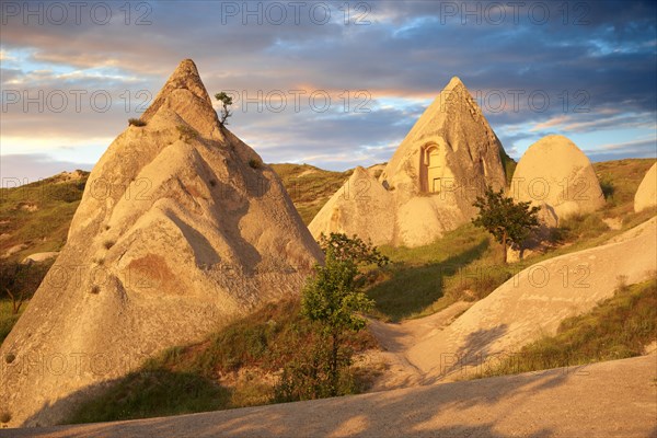 Volcanic tuff rock formations of Goreme