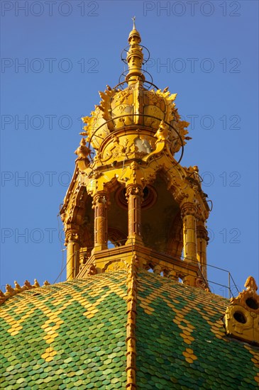 The Art Nouveau Museum of Applied Arts with Zolnay tiled roof