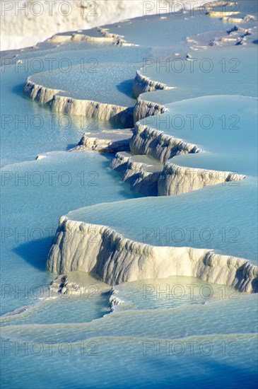 Pamukkale travetine terrace