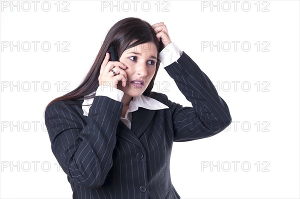 Businesswoman on the phone