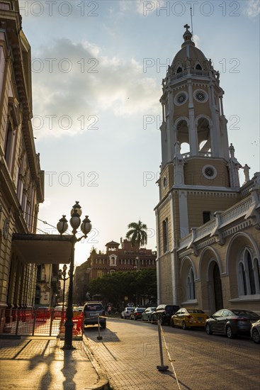 Street scene Unesco world heritage sight Casco Viejo