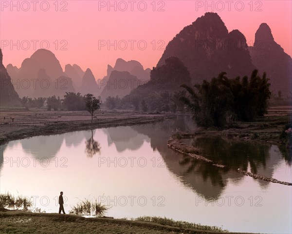 Karst mountain landscape