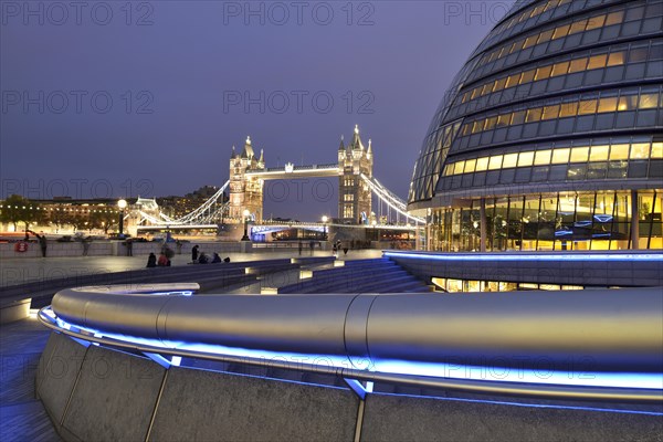 Illuminated Tower Bridge