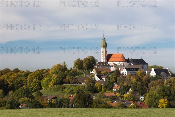 Andechs Abbey in autumn