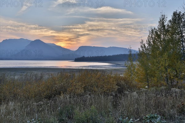 Evening at Lewis Lake