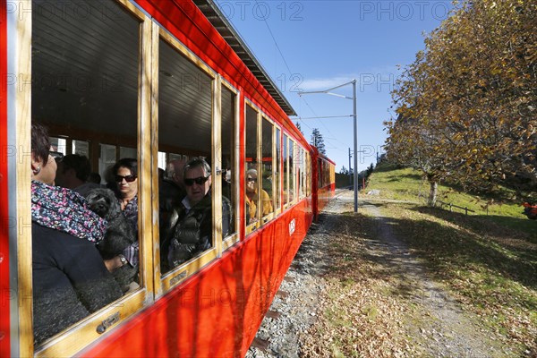 Cable car to Mount Rigi