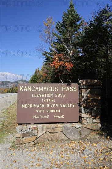 Summit of Kancamagus Pass