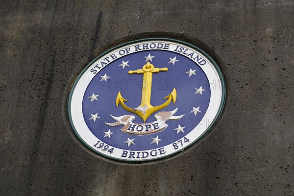 Emblem of Bridge at Waterplace Park