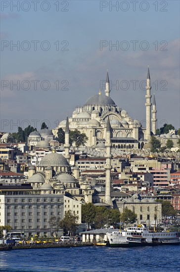 View of the Sueleymaniye Mosque