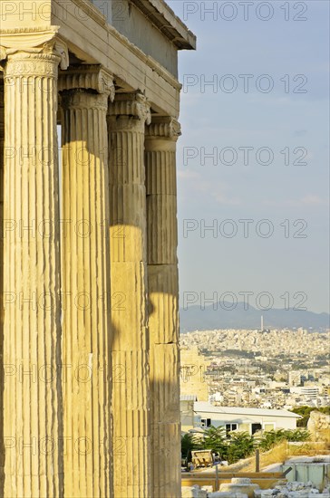 Columns of the Erechtheion temple