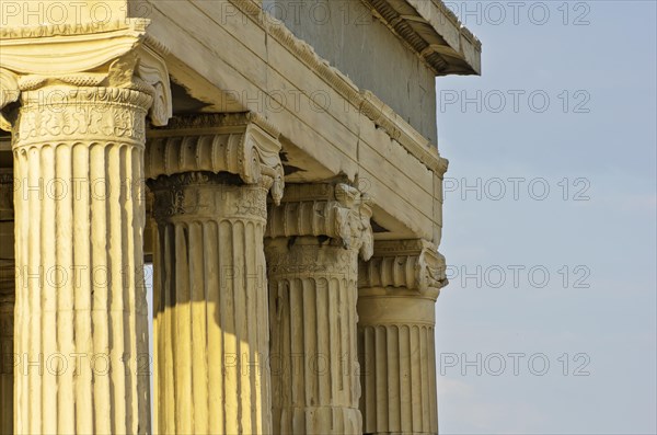 Columns of the Erechtheion temple