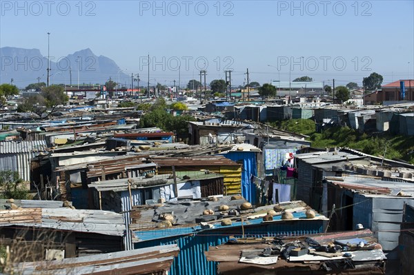 View of Khayelitsha township from N2 highway