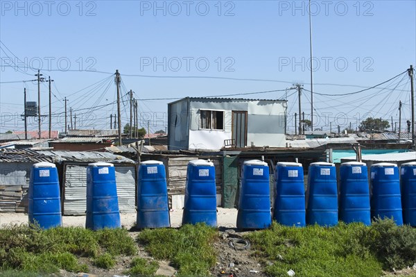 Public toilets in Khayelitsha township