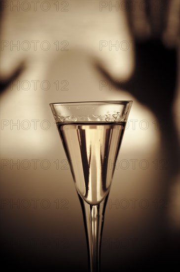 Glass of schnapps