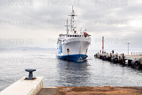 Moby Lines Ferry in Port of Cavo