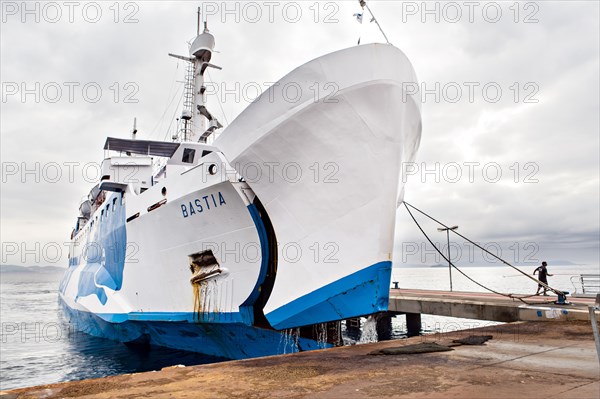 Moby Lines Ferry in Port of Cavo