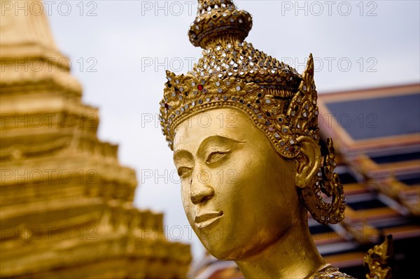 Golden statue