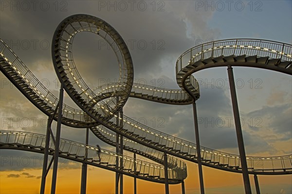 Landmark 'Tiger & Turtle - Magic Mountain' by Heike Mutter and Ulrich Genth