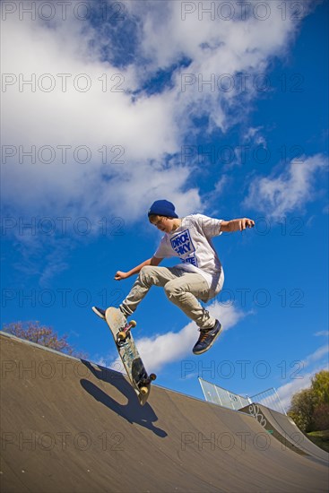 Twelve-year-old skater