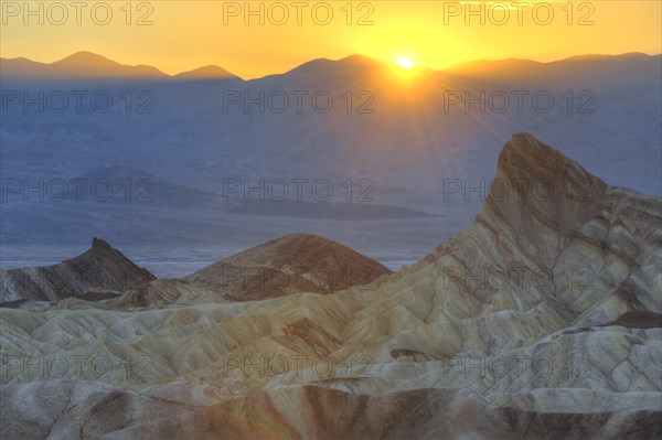 View from Zabriskie Point or Zabriske Point