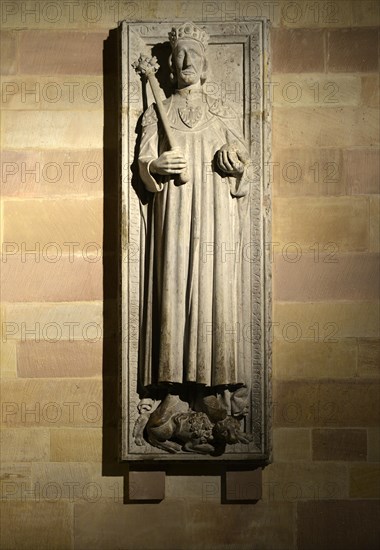 Tomb slab of Rudolf von Habsburg