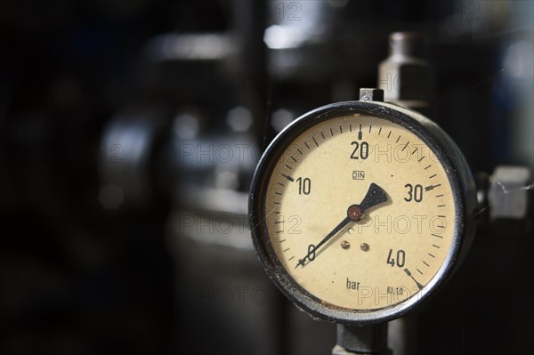 Mechanical pressure gauge