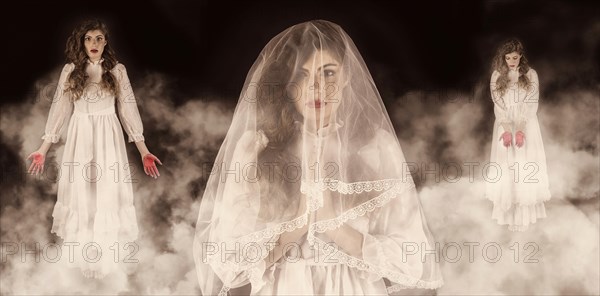 Girls with veils