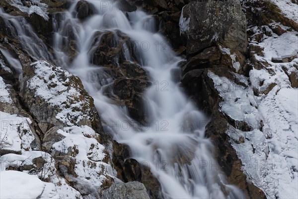 Waterfall on Gradenbach stream