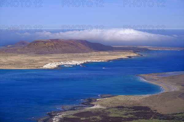 Place Caleta del Sebo on La Graciosa Island