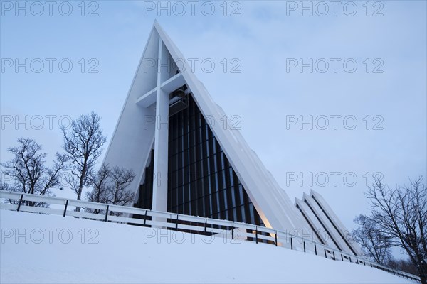 Arctic Cathedral or Tromsdalen Kirke church