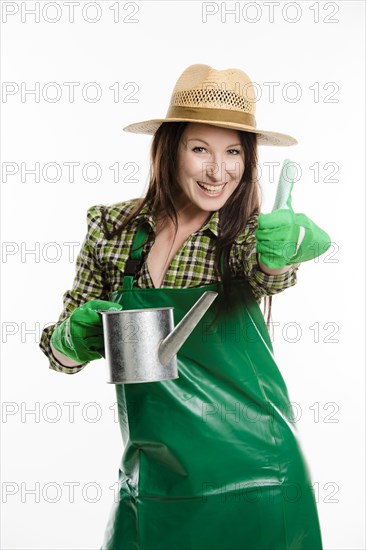 Female gardener