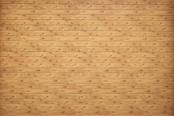 Natural colored wooden wall of rough boards