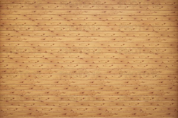 Natural colored wooden wall of rough boards