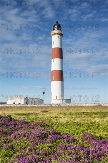 Tarbat Ness lighthouse on the Moray Firth