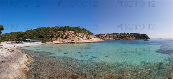 Hidden beach of Portals Vells