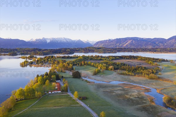 River Ach and Lake Staffelsee