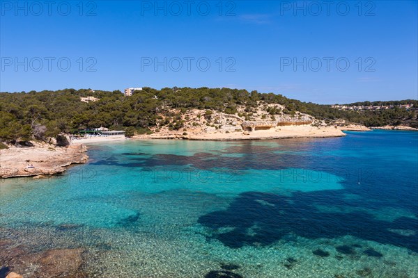 Hidden beach of Portals Vells