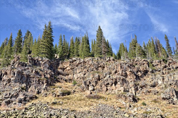 Basalt quarry