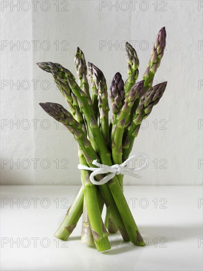 Bunch of fresh English asparagus spears