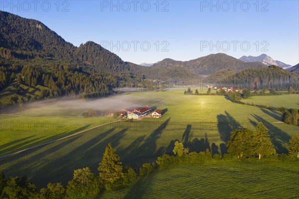 Jachenau in the morning light