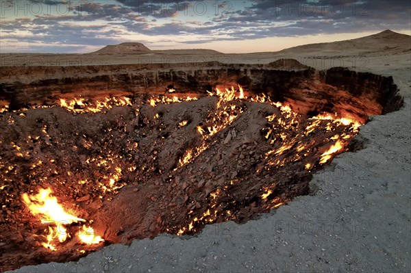 Fire crater