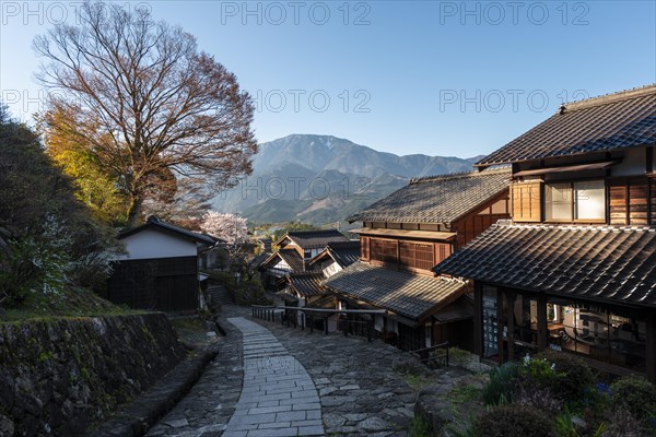 Historic village on Nakasendo street